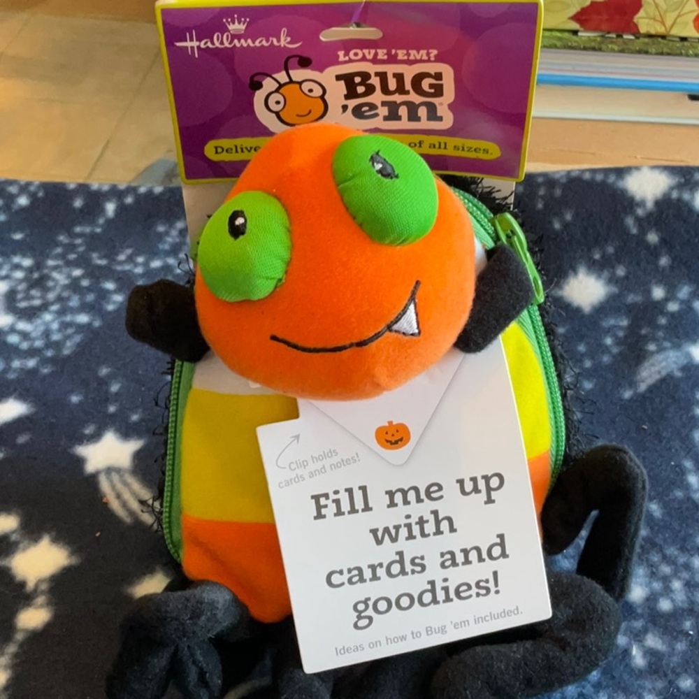 Hallmark Love ‘Em Bug ‘Em Zippered Pouch Bag, NWT